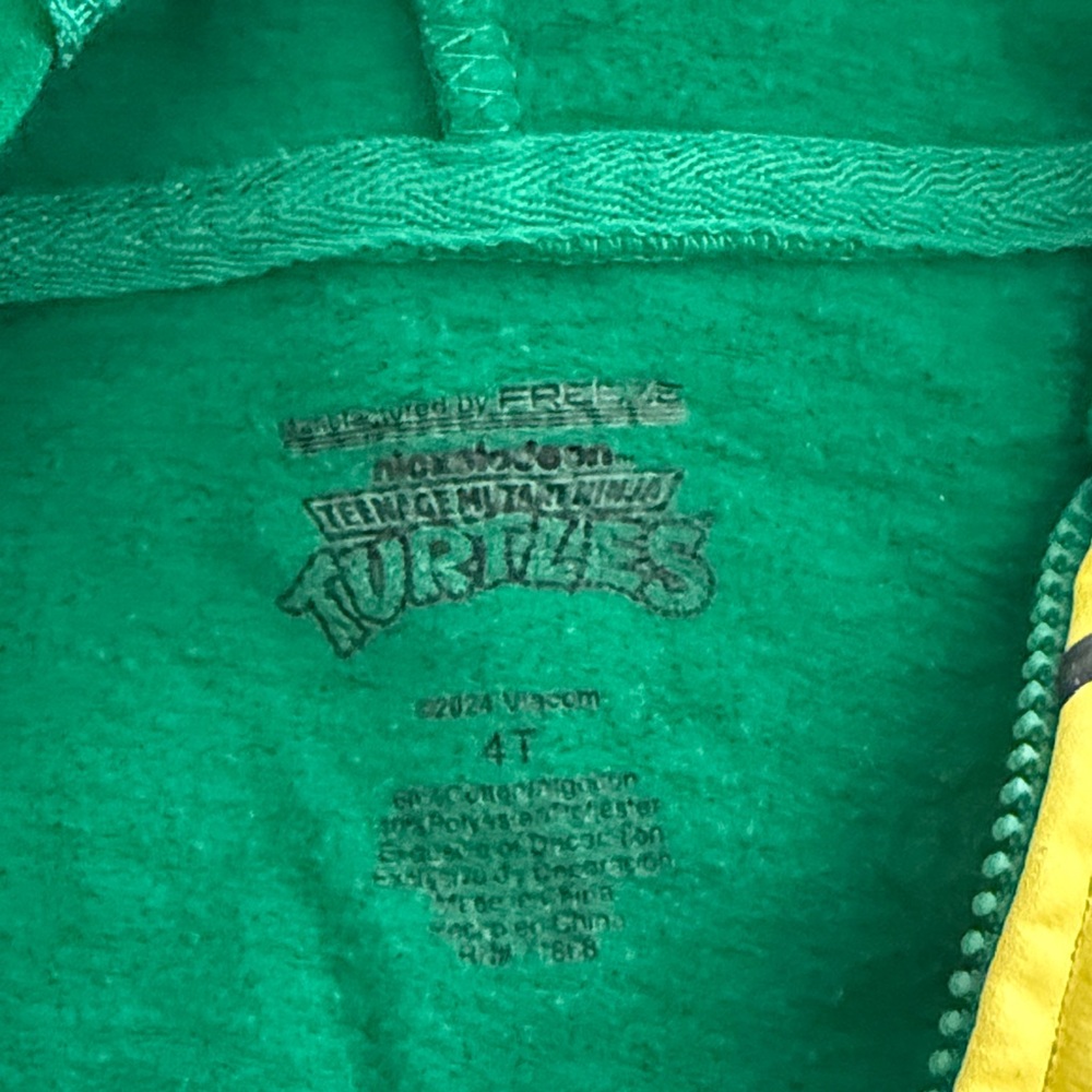Ninja Turtle Hoodie & Tees - Size 4T - Picture 6 of 6